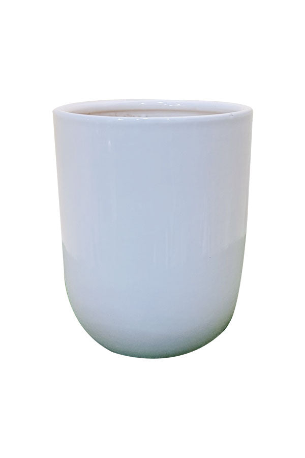 White Ceramic Pot - Large