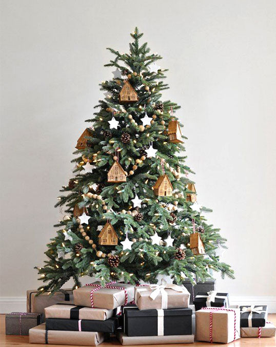 Joyful Decorated Nordmann Fir Holland Indoor Tall Plant Rental ( 9-10ft)