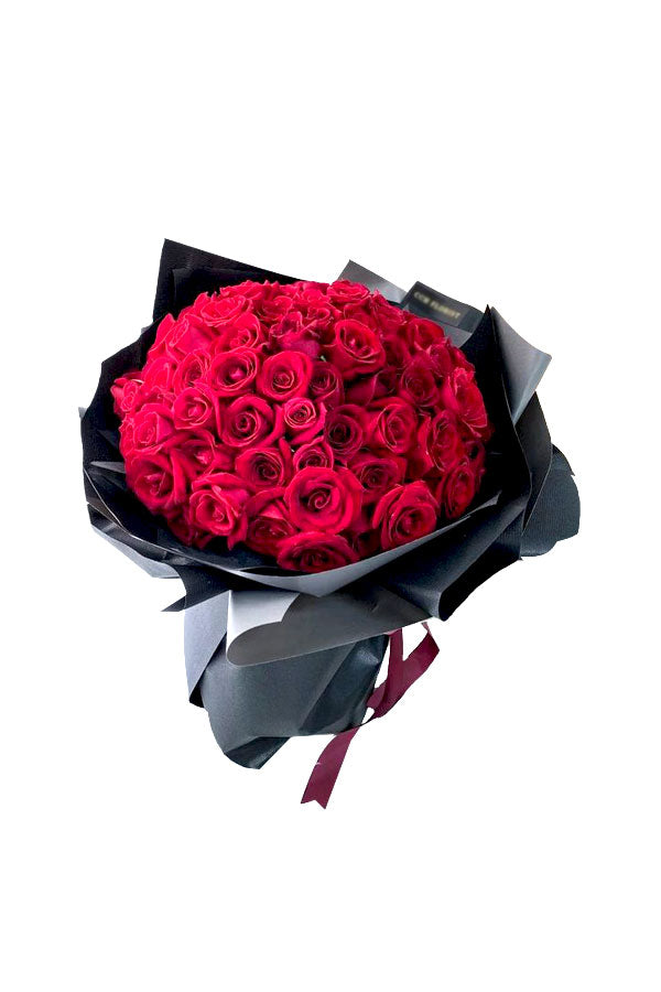 Delicate Love Of Joy – Single Red Rose | Romantic Single Flower Gift | Fresh Rose Delivery Dubai