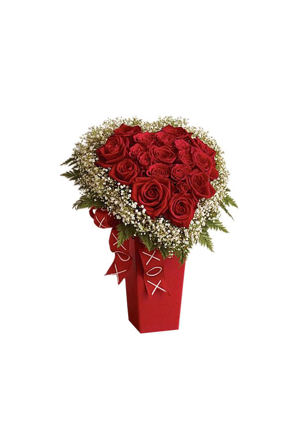 Madly In Love – 40 Red Roses Bouquet | Romantic Flower Arrangement for Gifting | Dubai Delivery