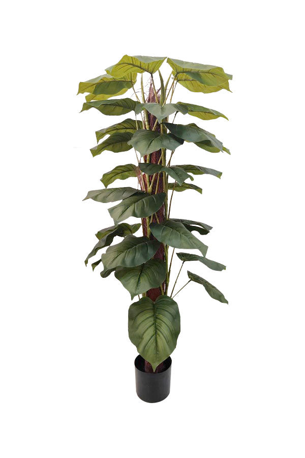 Artificial Philodendron Plant - Realistic Artificial Indoor Plant for Home or Office Decor