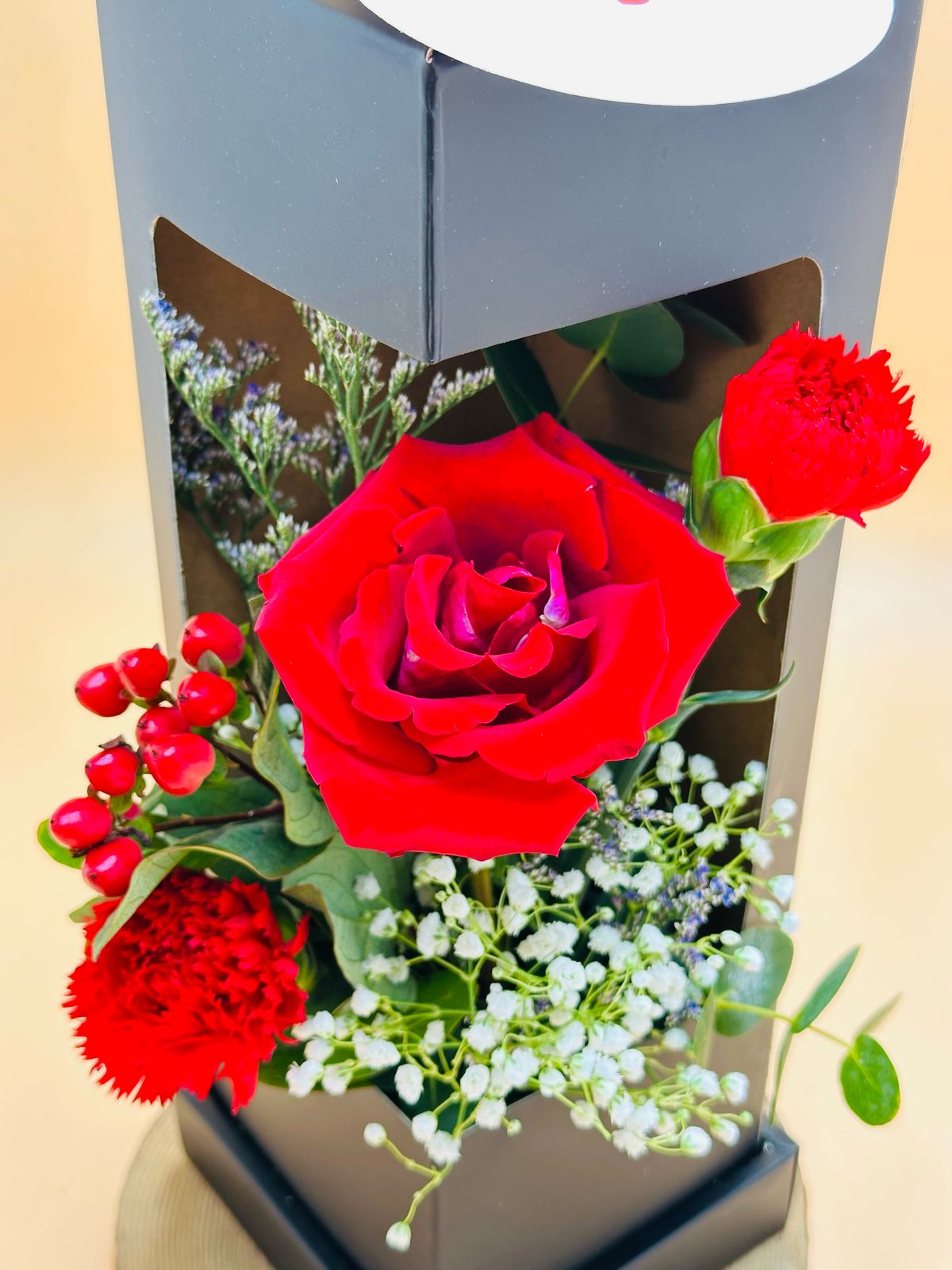 Be My Valentine Floral Gift – Romantic Fresh Flower Bouquet