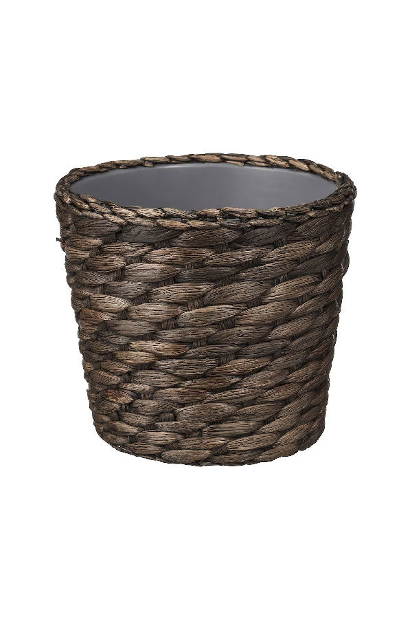 Black Cane Pot – Stylish Indoor Pot for Home & Office Plants