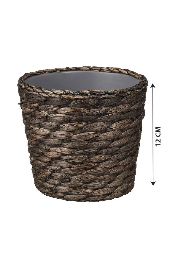 Black Cane Pot - Indoor Pot