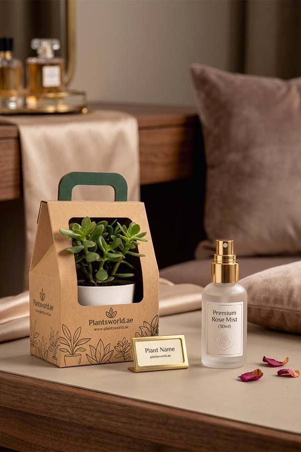 Rose Mist Plant Gift Combo