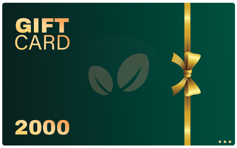 Green Gifting- Gift Card For Your Loved One