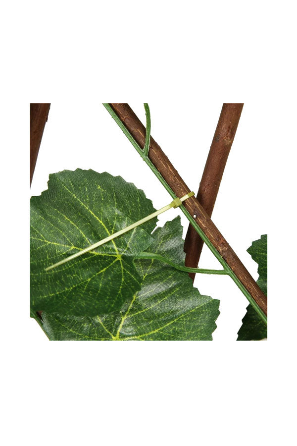 Home Garden Ivy Leaf Fence - Plastic Artificial Expandable Plant for Balcony