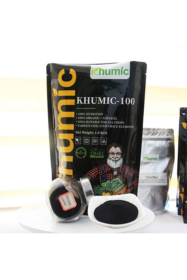 Khumic-100 Organic Humic Acid Fertilizer – Natural Soil Conditioner for Plants