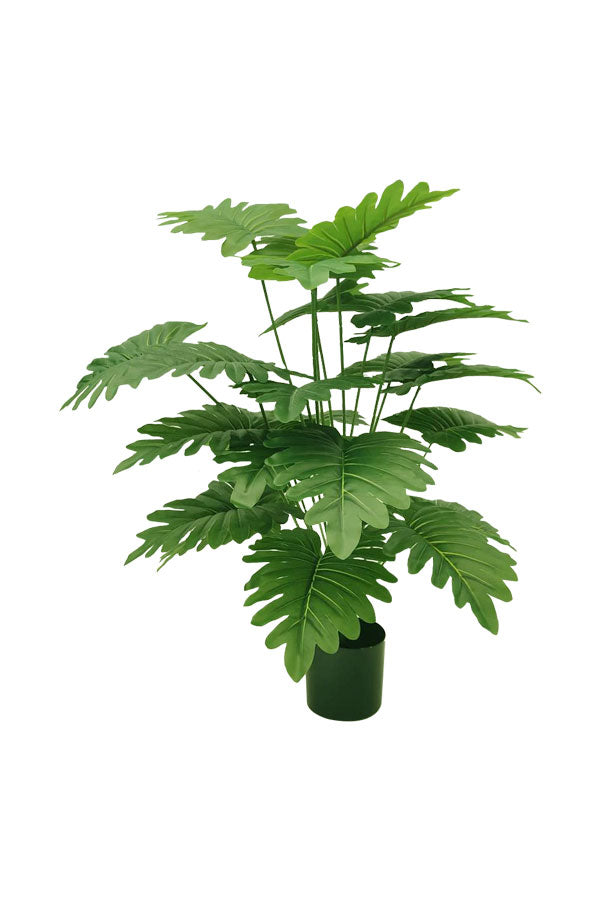 Artificial Philodendron Xanadu Large Plant – Realistic Faux Tropical Greenery in Decorative Pot