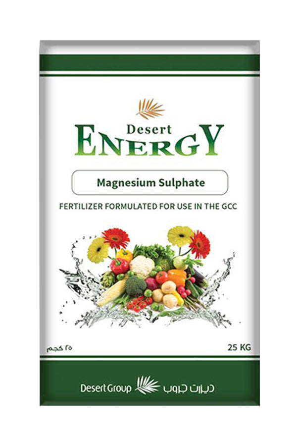 Desert Energy Magnesium Sulphate 25 Kg Water Soluble Fertilizer for Stronger Plants at Plantsworld.ae