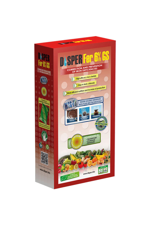 Disper Fer 6% GS Chelated Iron (Qty-1kg) - Essential for Plant Health and Growth