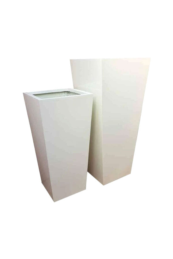 GRP Square Tall Indoor Planters - Durable, Modern Planters for Indoor Plants