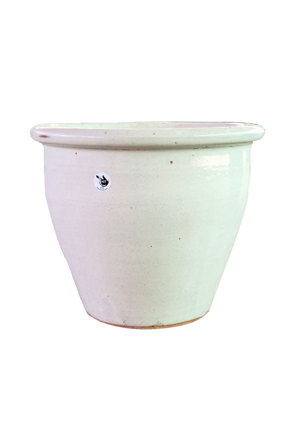 Outdoor Ceramic Pot-Rim Pot for Garden & Patio | Durable Planter
