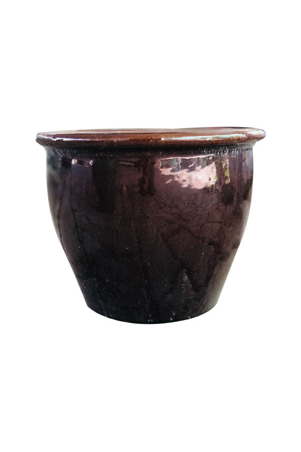 Outdoor Ceramic Pot-Rim Pot