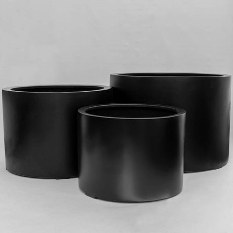 GRP Flower Pot Round - GRP Flower Pot Round - Plantsworld.ae