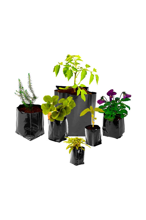Plastic Nursery Grow Bags Plastic - Planters