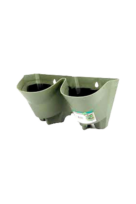 Vertical Garden Wall D Shape Plastic Pots – Space-saving plastic planters designed for vertical gardens, perfect for both indoor and outdoor use.
