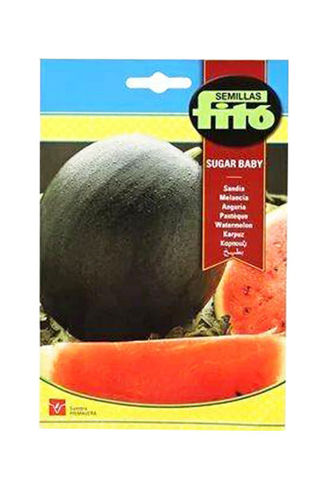 Fito - Watermelon Sugar Baby (10 g) seeds for sweet, home-grown watermelons available at Plantsworld.ae