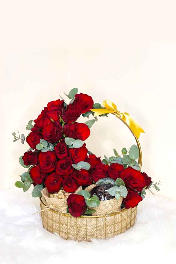 Gift Hampers With Flowers - Fathers Day