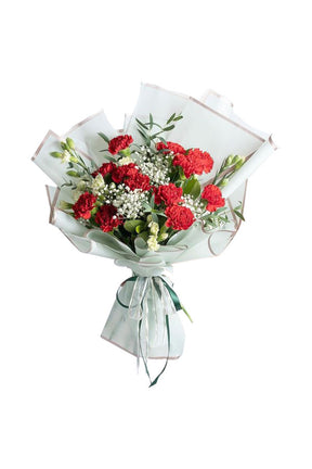 15 Carnation Flower Bouquet | Express Your Love with Adorable Fresh Carnations | Gift Delivery Dubai

