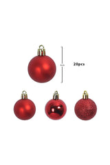 Weihnachtskugeln-Ornamente