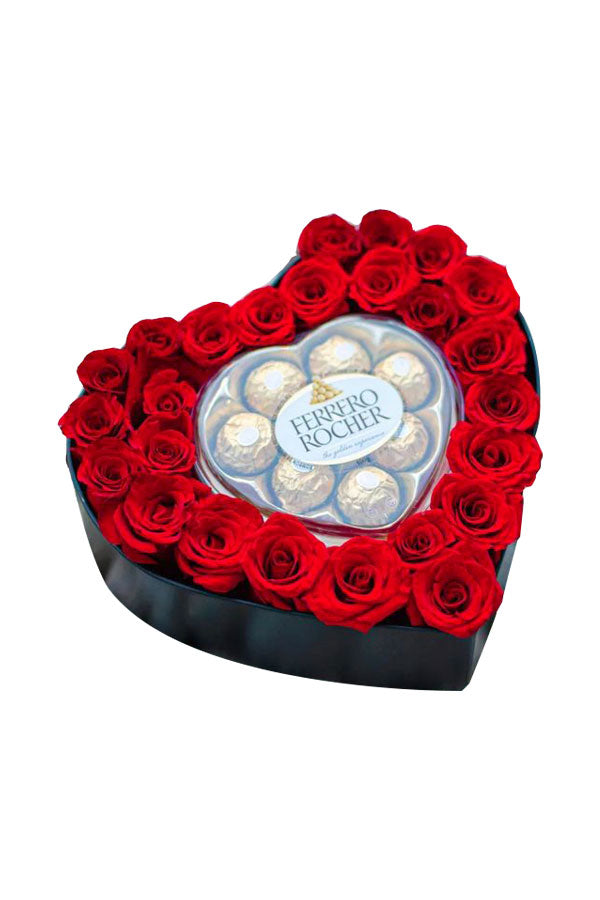 A Fairy Tail Affair | 28 Red Roses With Chocolate
