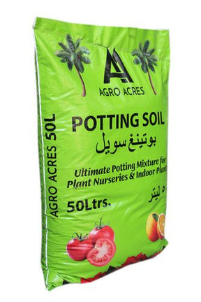 Agro potting soil 50L bag for plant care and root growth