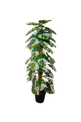 Artificial split-leaf Monstera plant for modern interiors