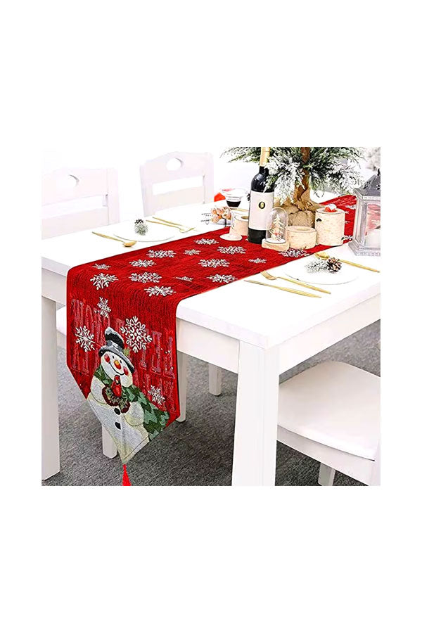 Christmas Holiday Party Decor Table Runner