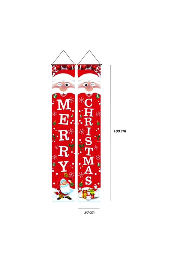 Merry Christmas Door Hanging Couplets