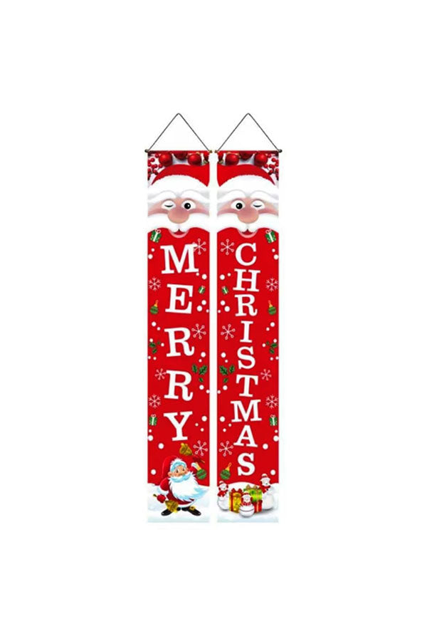 Merry Christmas Door Hanging Couplets