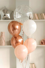 Happy Birthday Balloon Pillar Decorations