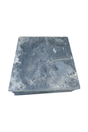 Garden Stepping Stone Square Black for Outdoor Pathways & Landscaping - PlantsWorld.ae

