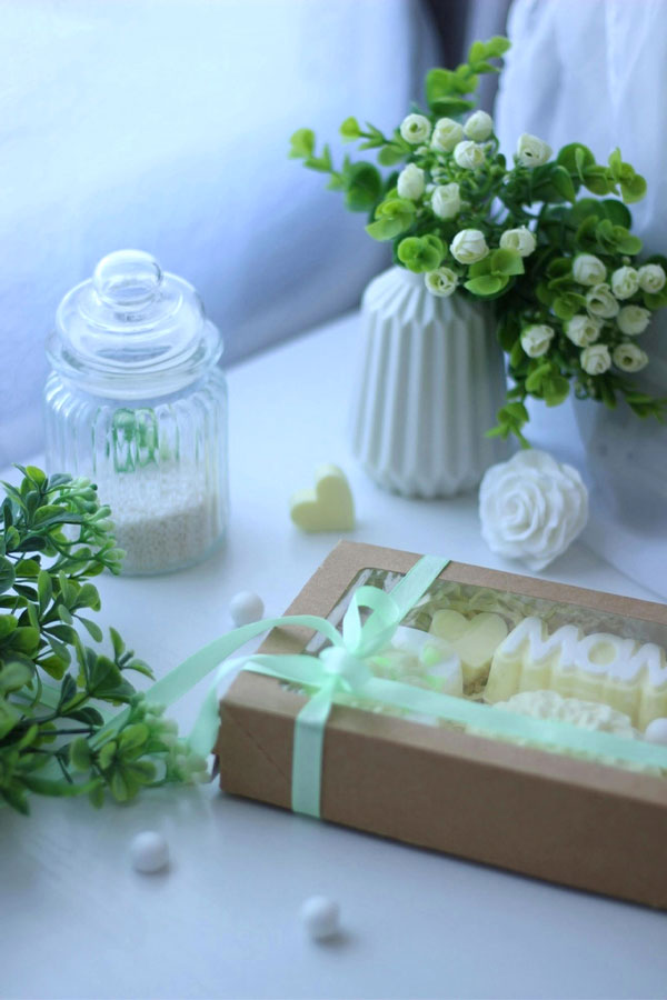 Mother’s Day everlasting green gift with flowering plant