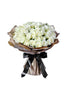 Unforgettable 50 White Roses