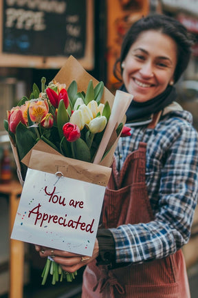 Air-purifying plant gift for workplace appreciation