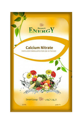 Desert Energy Calcium Nitrate Fertilizer 25 Kg for Plant Growth at Plantsworld.ae
