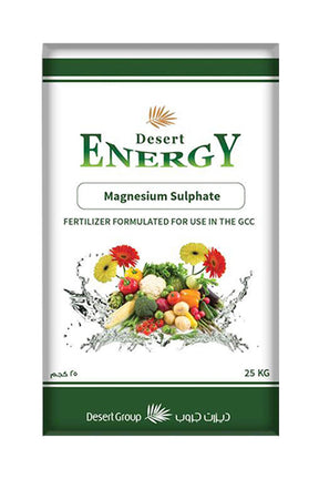 Desert Energy Magnesium Sulphate 25 Kg Water Soluble Fertilizer for Stronger Plants at Plantsworld.ae

