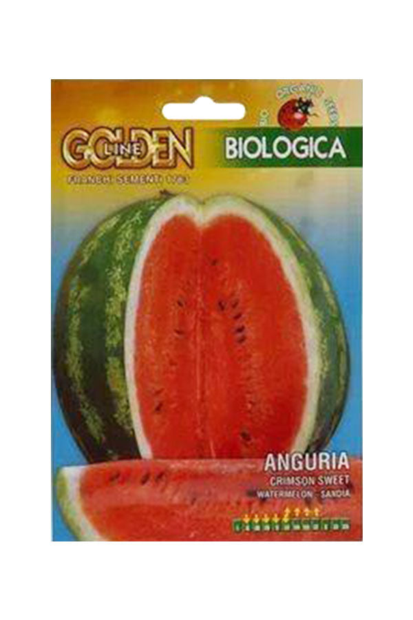 Franchi Golden Line Biologica Organic Seeds (Anguria Crimson Sweet Watermelon)