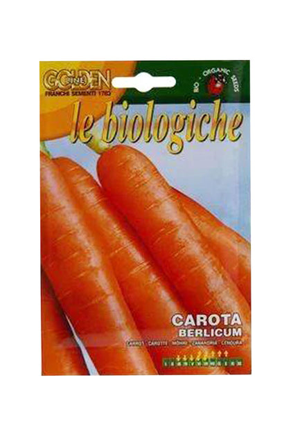 Franchi Golden Line Le Biologiche Organic Seeds (Carota Berlicum)
