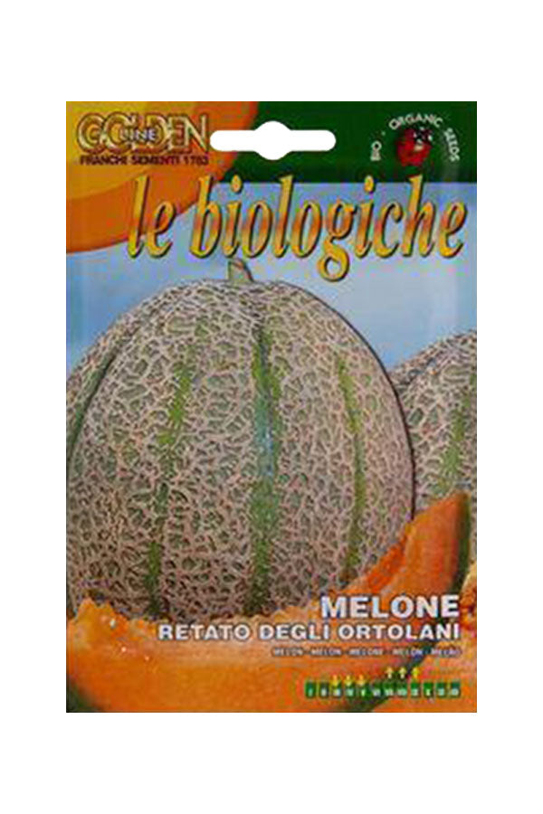 Franchi Golden Line Le Biologiche Organic Seeds (Melone Retato Degli Ortolani)