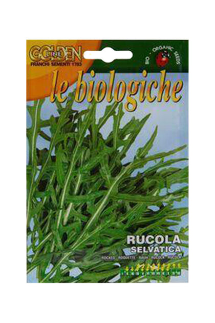 Franchi Golden Line Le Biologiche Organic Seeds (Rucola Selvatica)