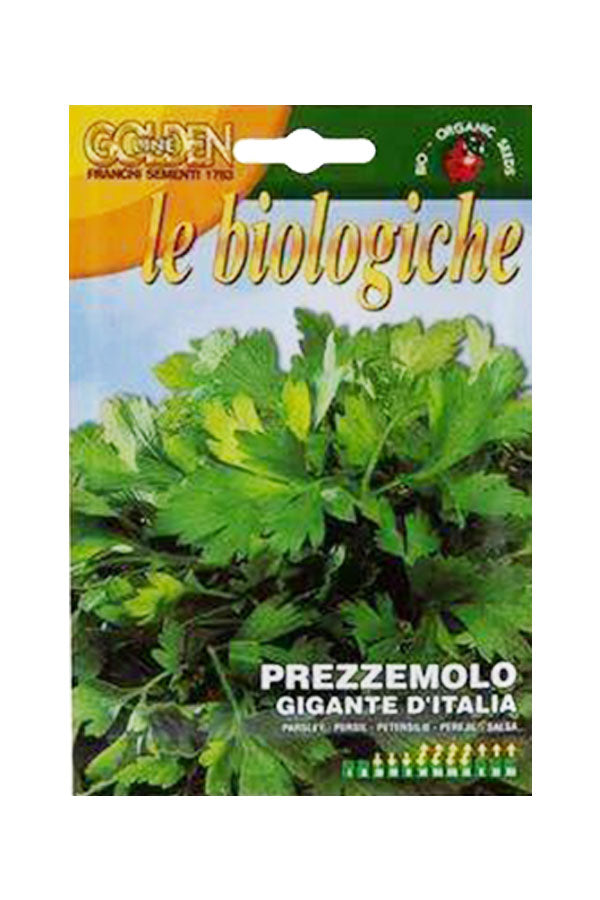 Golden Line Le Biologiche Organic Seeds (Prezzemolo Gigante D'Italia)