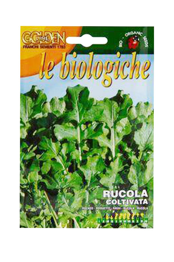 Golden Line Le Biologiche Organic Seeds (Rucola Coltivata)