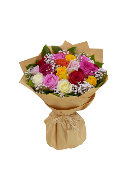 Women's Day & Mother's Day Gift-Heavenly Mix Rose Bouquet