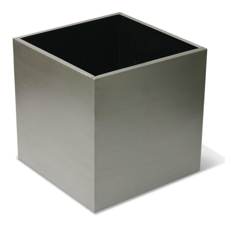 Stainless Steel Square Planters with Mirror finishing - Stainless Steel Square Planters with Mirror finishing - Plantsworld.ae