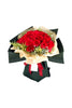 Timeless Red Roses Bouquet - Flower Bouquet