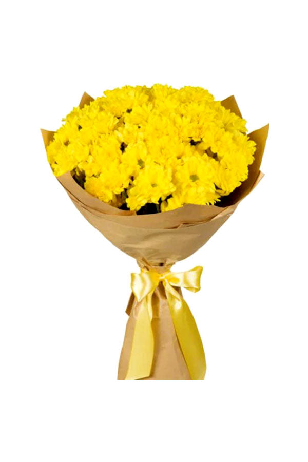 Geschenk zum Frauentag und Muttertag – gelbe Blüte